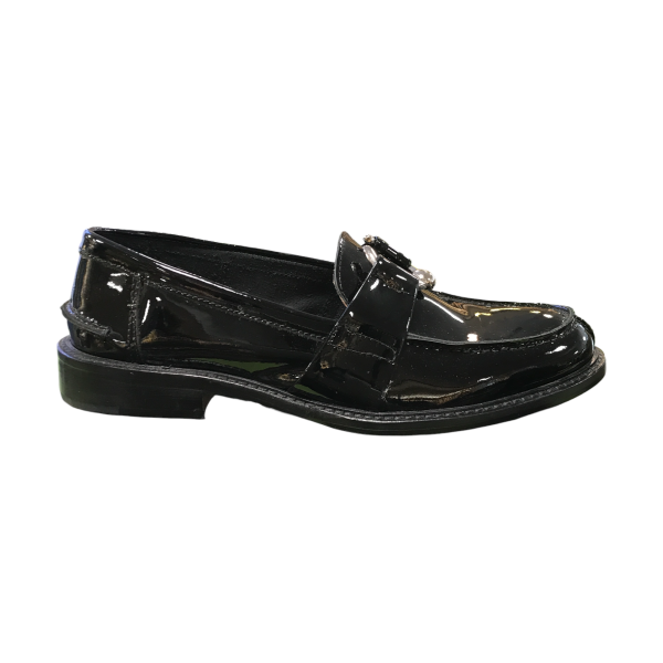 Veni soulier loafer en cuir et semelle de cuir fait en Italie