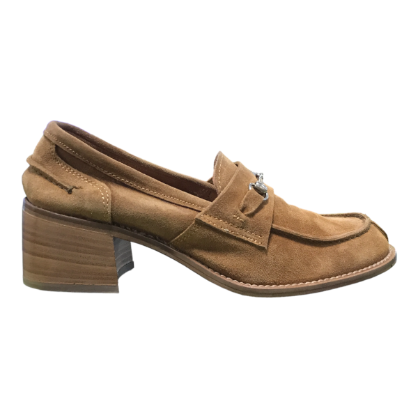 Veni soulier a talon moyen fait en Italie