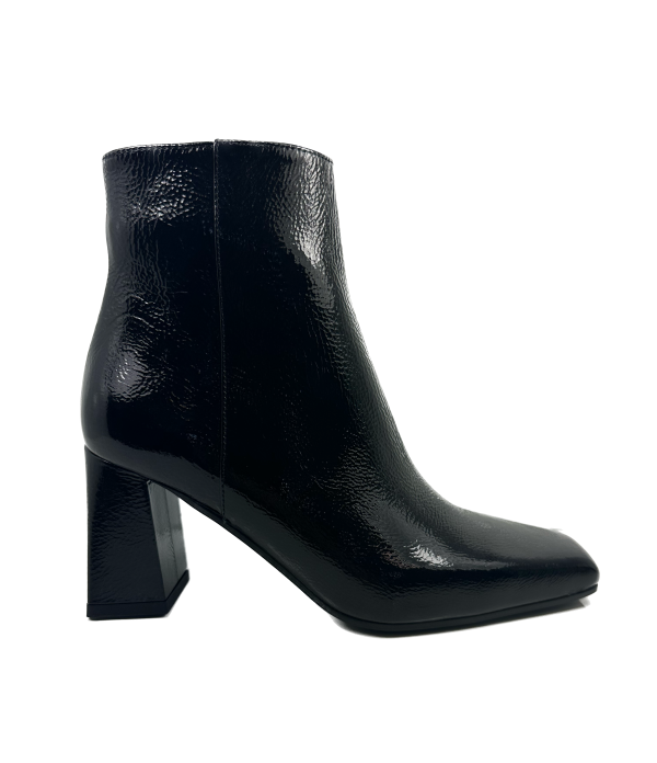 Bottes | Bottillons Morin, cuir verni noir