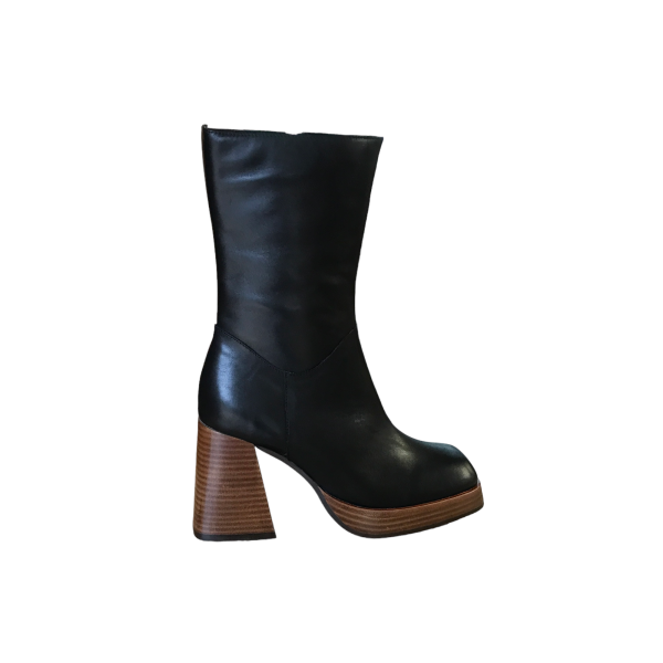 Bottes | Bottillon Tamara London réro/vintage noir