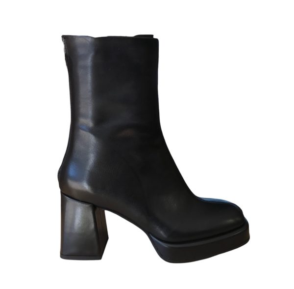 Bottes | Bottillon Morin cuir mat noir