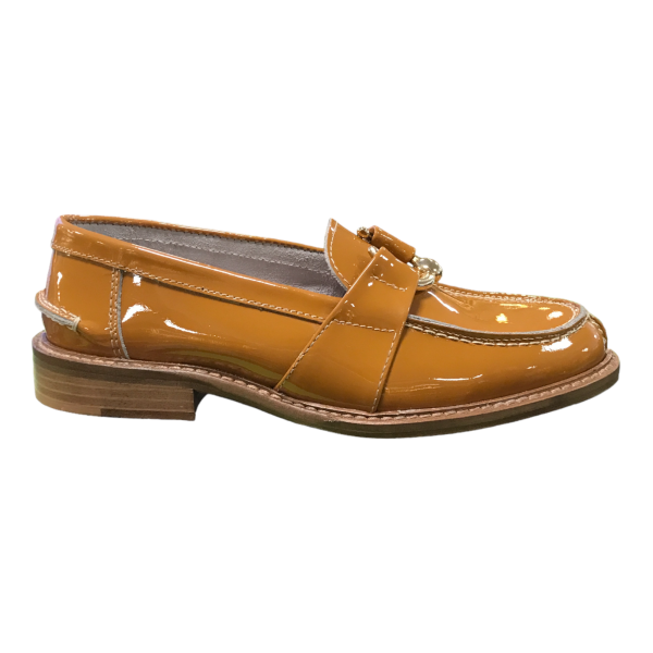 Veni loafer en cuir et semelle de cuir fait en Italie