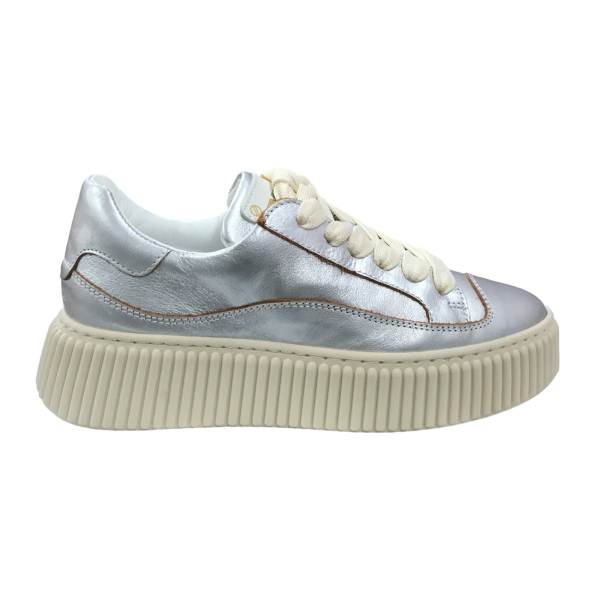 espadrille de ville Méliné fait en cuir en Italie