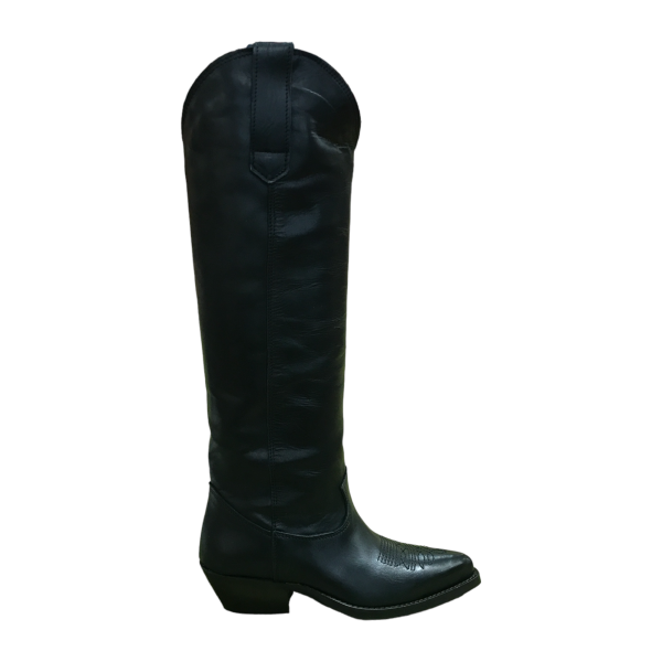 Botte cowboy Morin en cuir fait en Italie