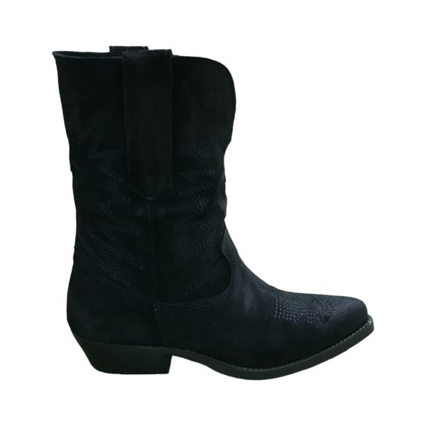 botte cowboy courte de la marque Morin fait en cuir en Italie
