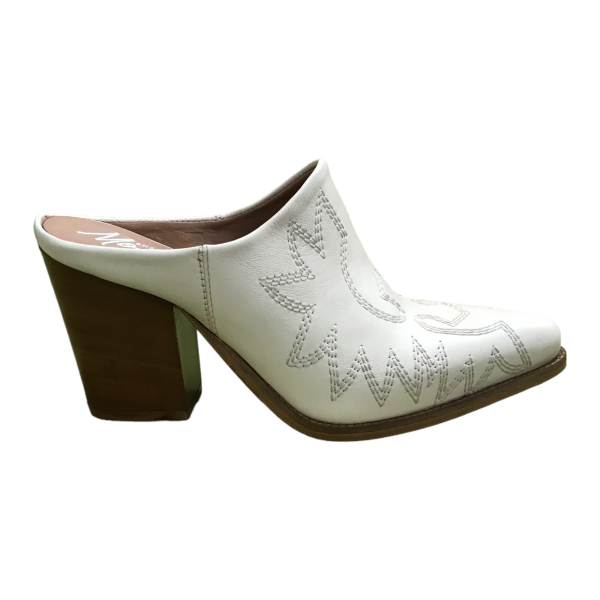 soulier style mule de cowboy de la marque Morin fait en cuir en Italie