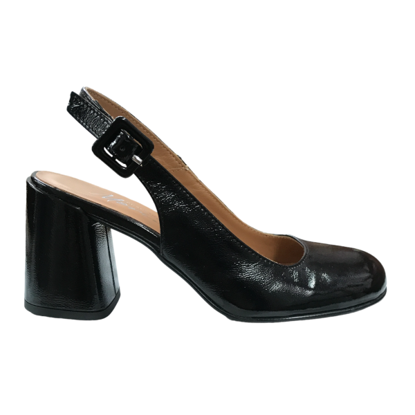 Soulier Morin en cuir verni fait en Italie